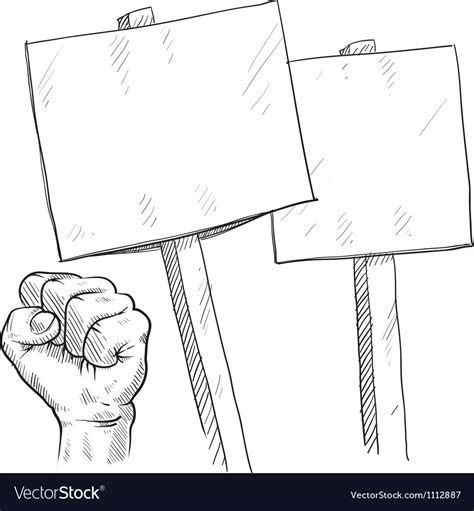 Protest Sign Template
